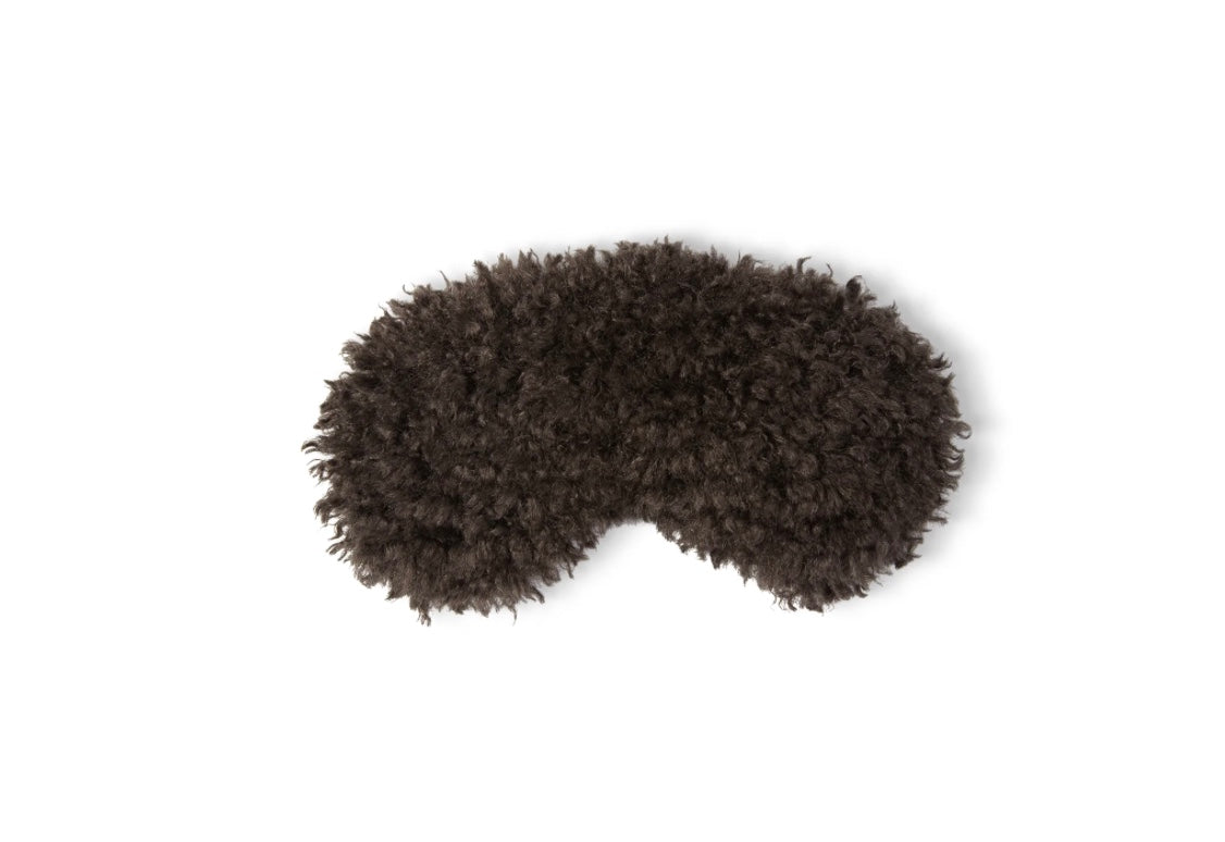 Chalk Curly Eye Mask - Cocoa