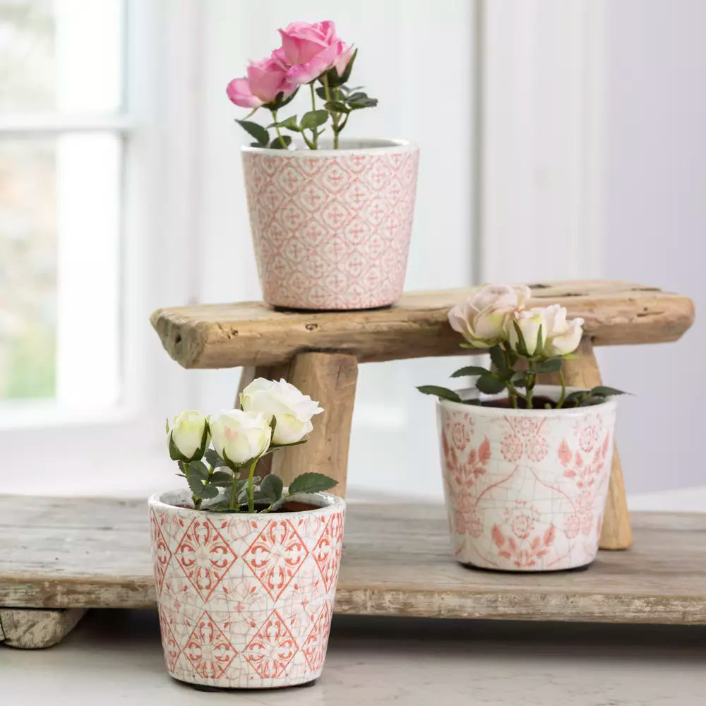 Mini Old Style Dutch Pots Rose Pink - Chloe