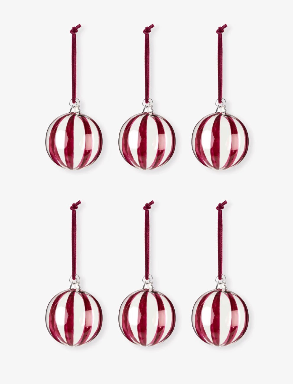 Purton mini bauble - set of 6
