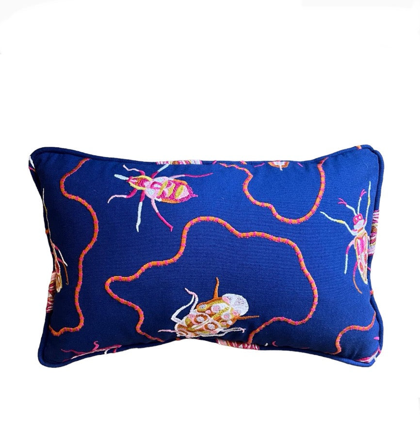 Bespoke - Sophie Robinson Bugs Life Bolster Cushion