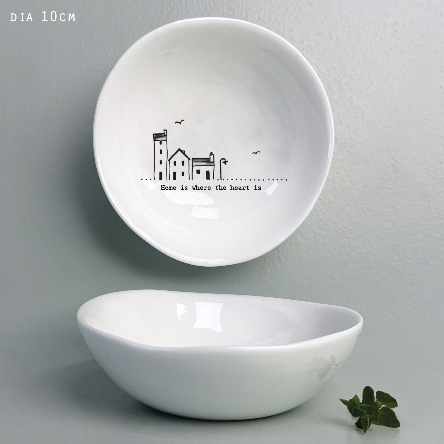 Med wobbly bowl- Home is where..