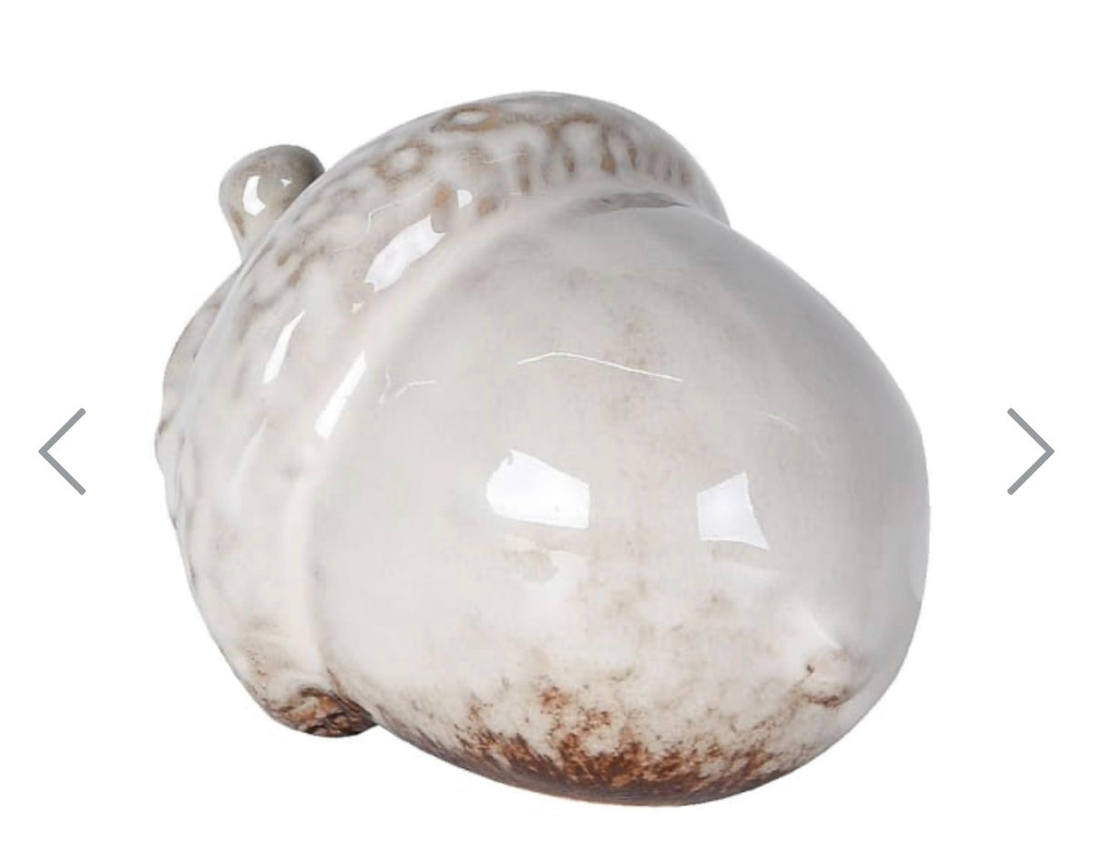 Ceramic acorn - small