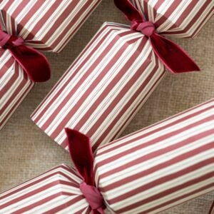 Christmas Crackers with Stripes