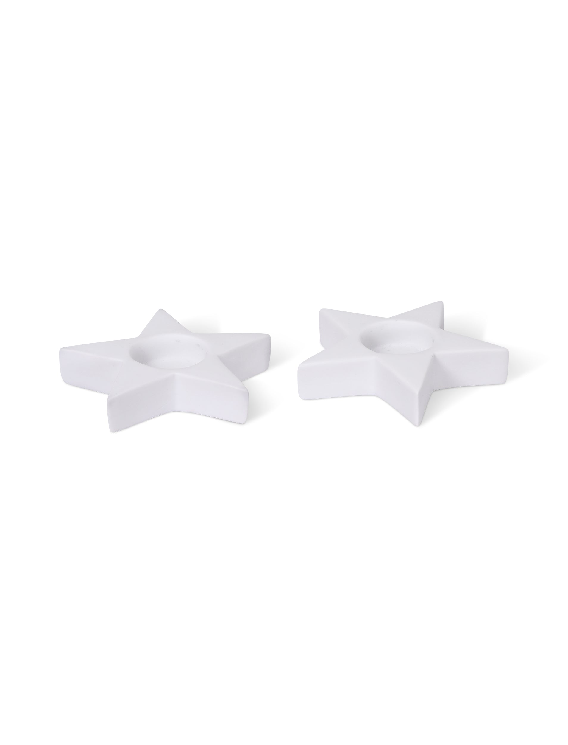 Airdrie Star Tealight Holders set of 2