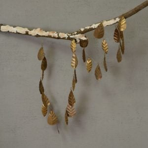 Golden Leaf Garland