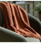 Melange Rust Throw