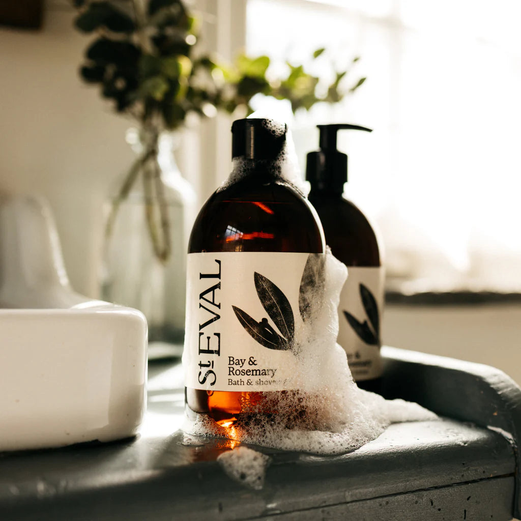 St Eval Bay & Rosemary Bath and Shower Gel - NEW!