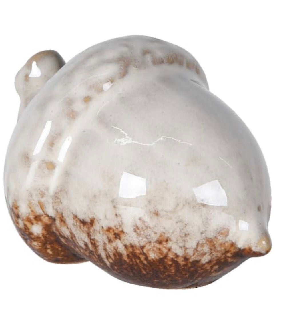 Ceramic acorn - small