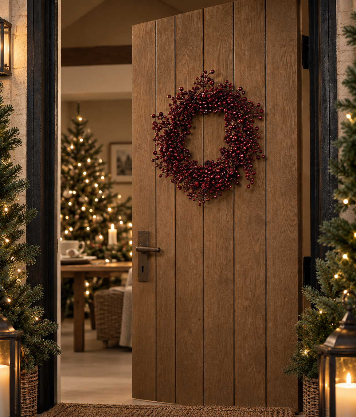 Full berry wreath