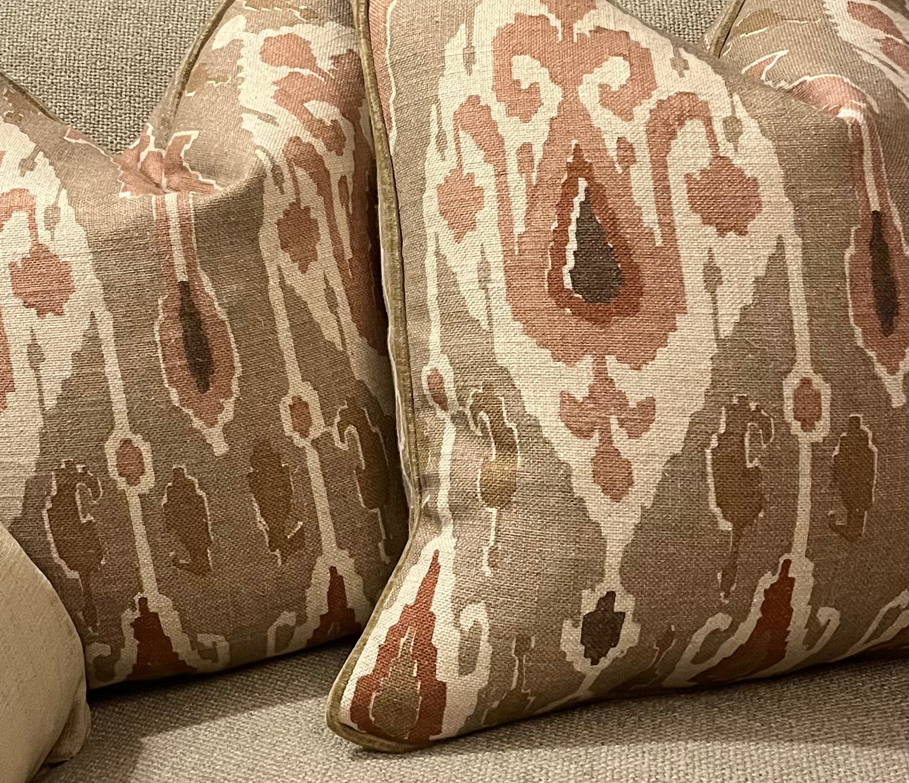 Bespoke - GP & J Baker lkat Natural Cushion