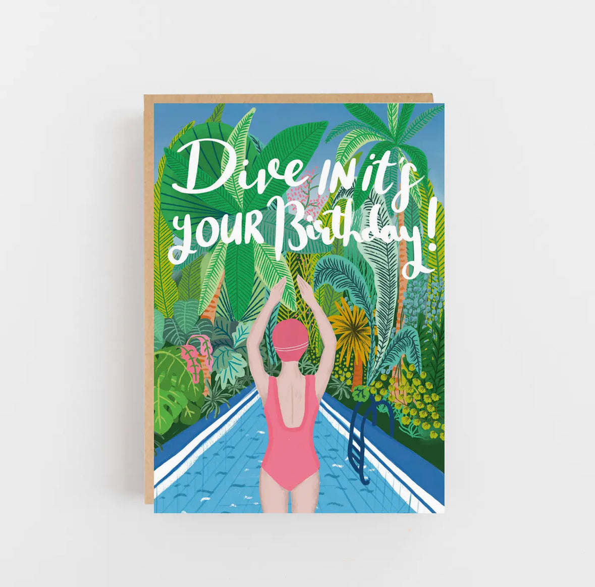 Dive In Birthday Greetings Card