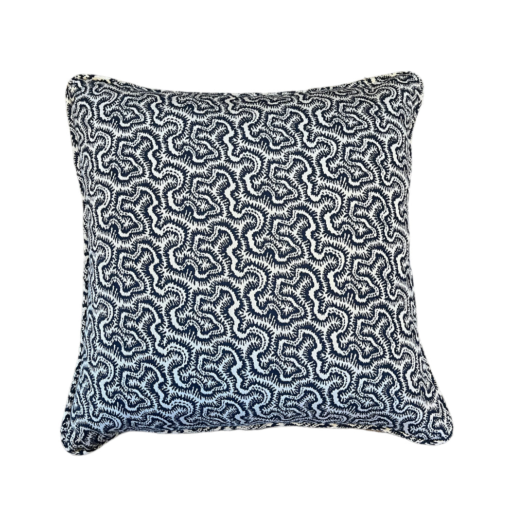 Bespoke - Linwood Polka Midnight Cushion