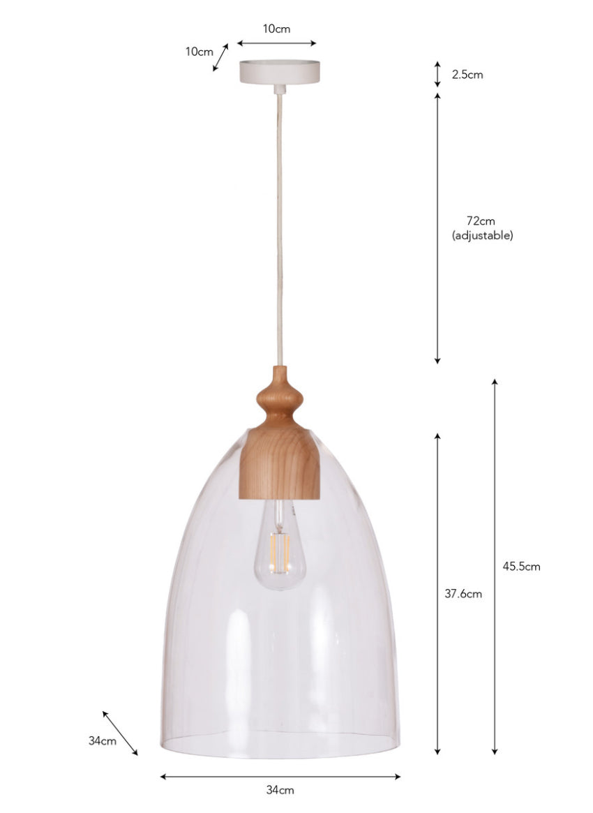 Bloomsbury Pendant Light - Large