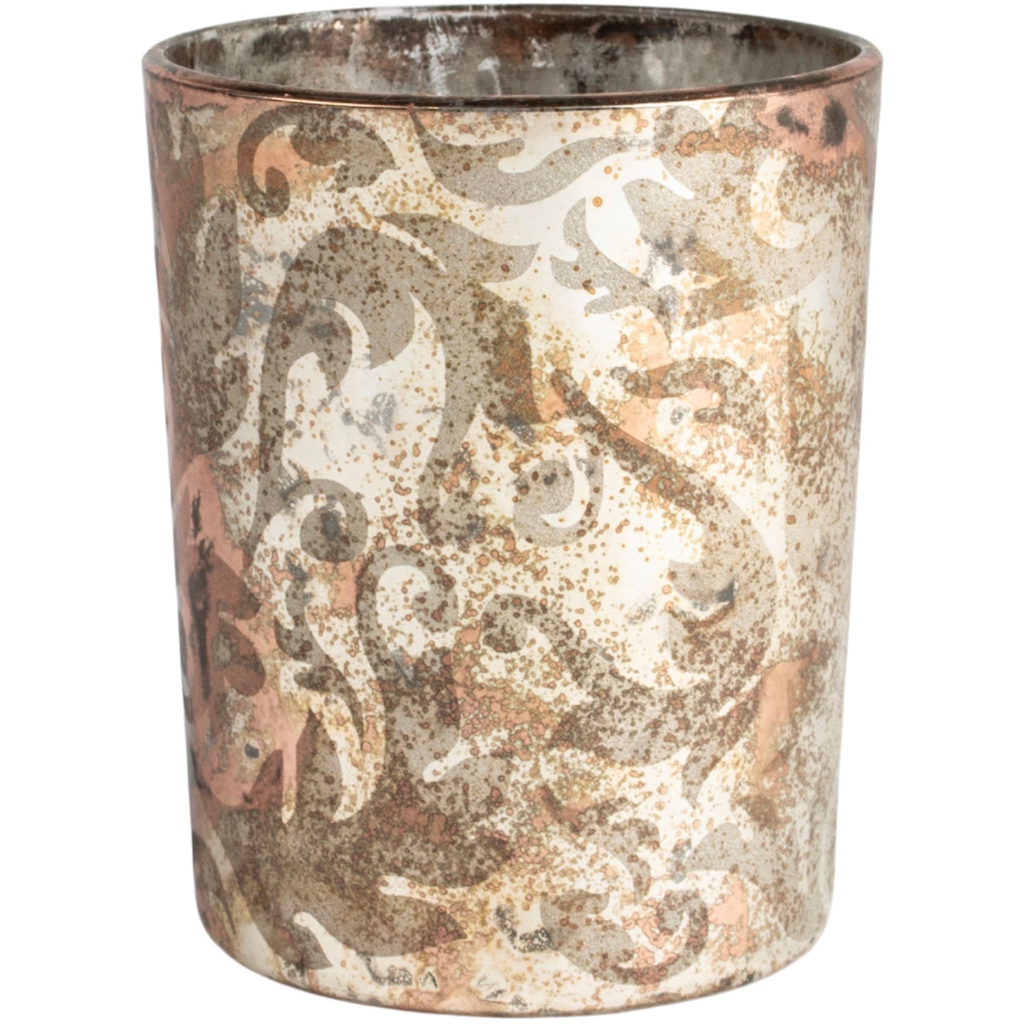 Votive Holder Autumn Leaves - Large