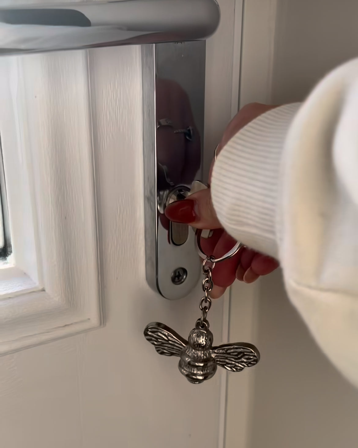 Bumblebee Keyring - Double Sided