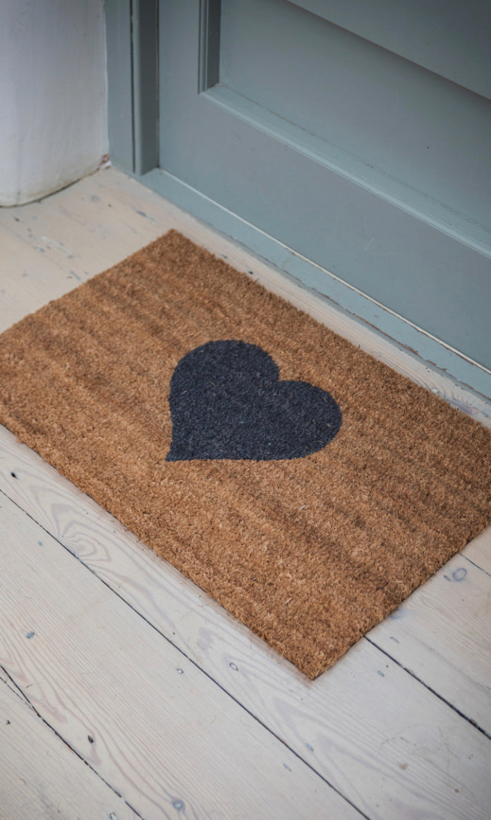 Small Heart Doormat