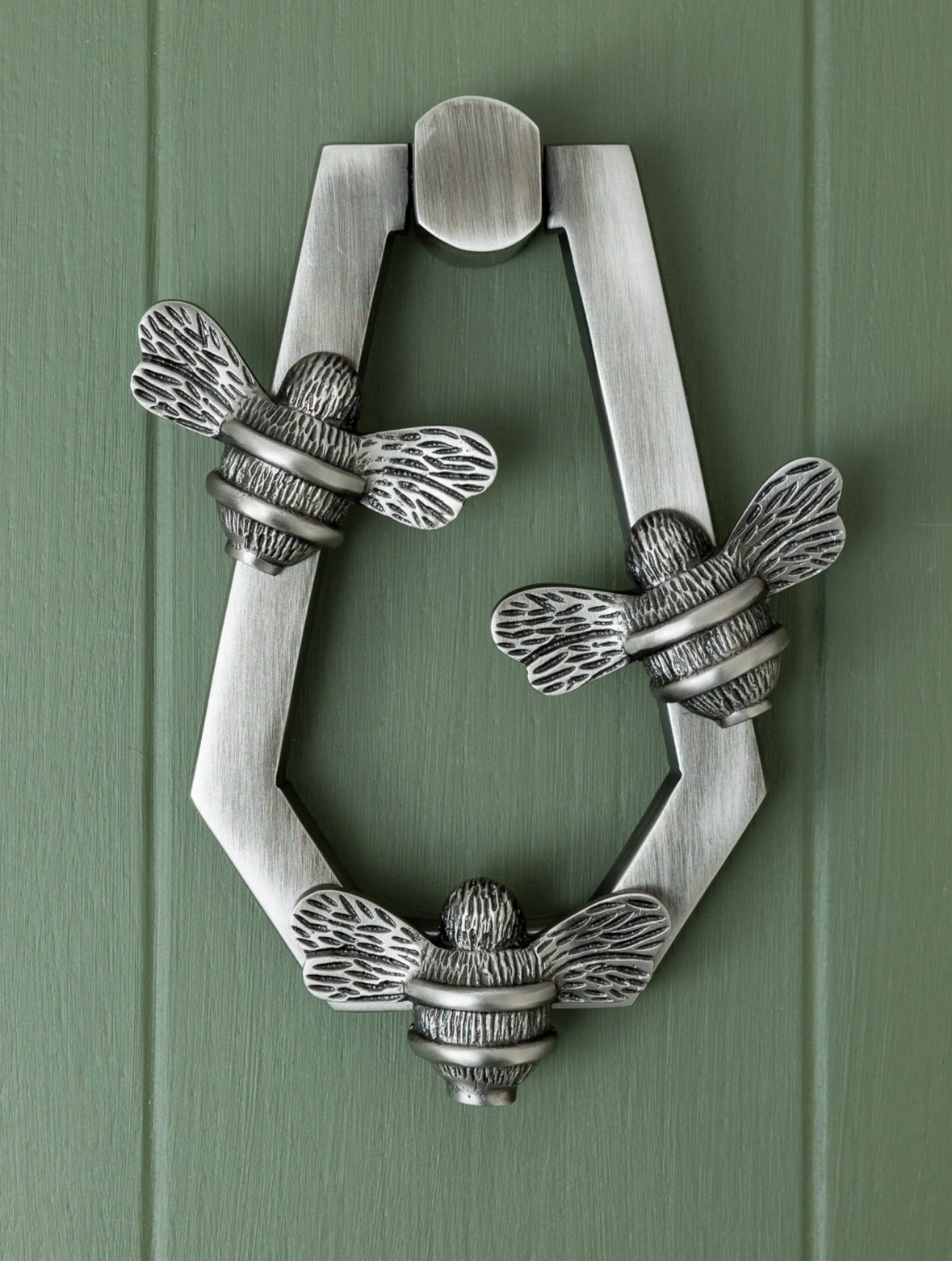 Door Knocker - ANDRENA HIVE Bumblebee (Pewter) BRASS080