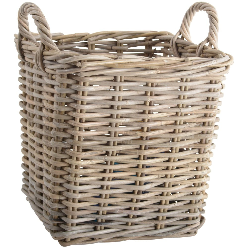 Square Kubu Log Basket - Small