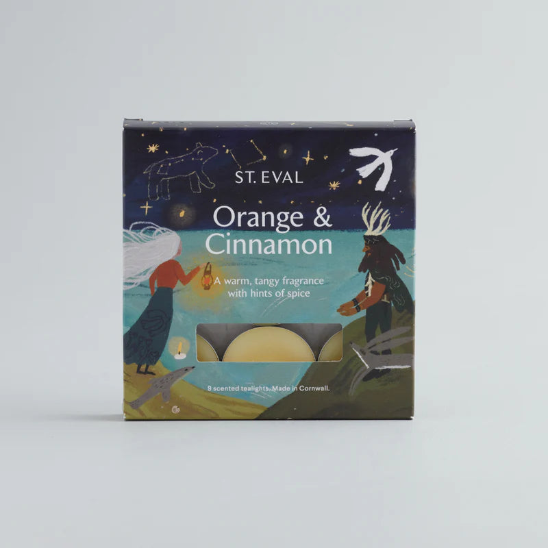 St Eval - Orange & Cinnamon Tealights