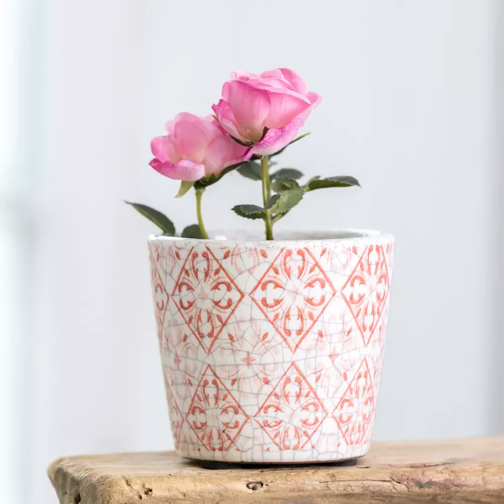 Mini Old Style Dutch Pots Rose Pink - Charlotte