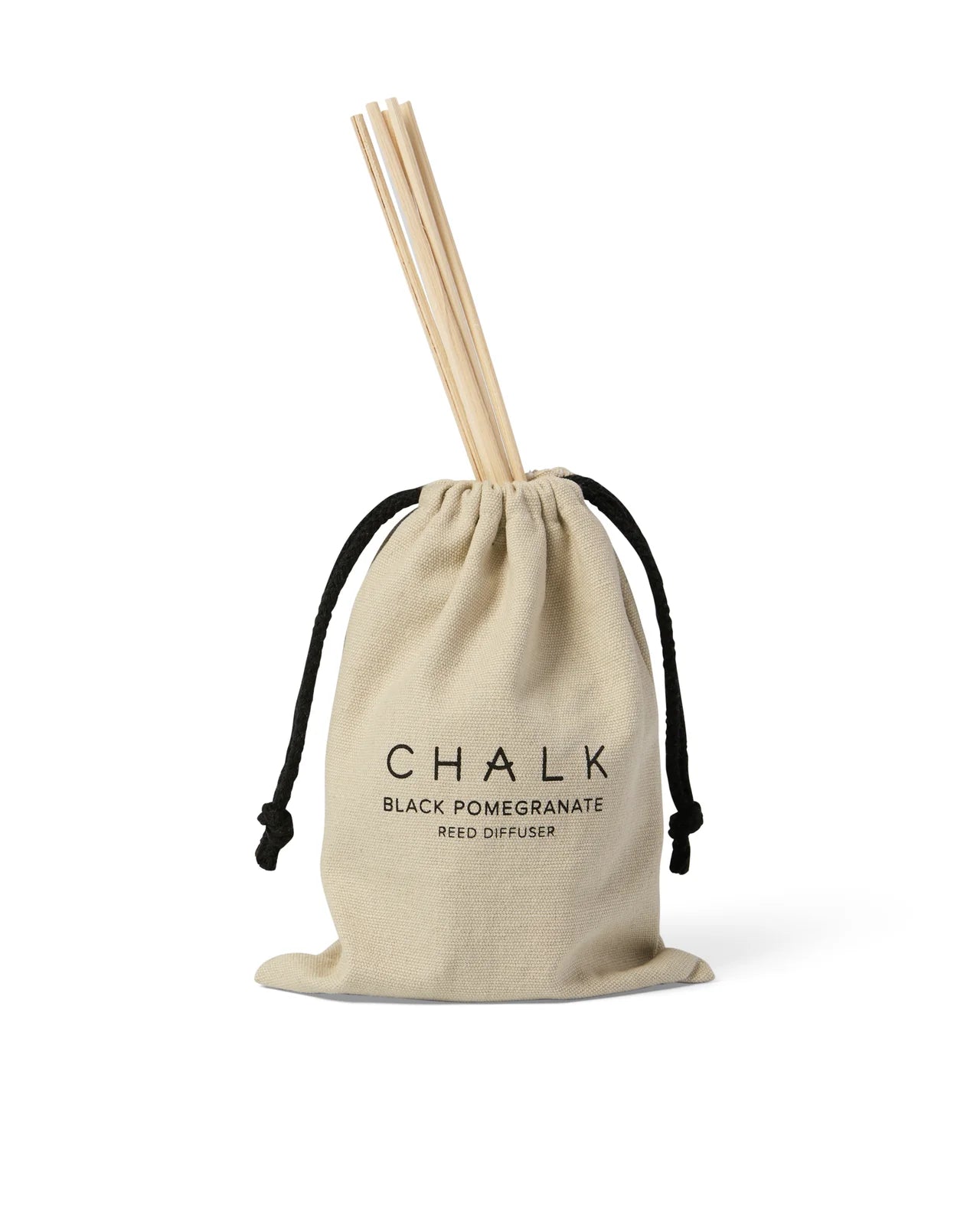 Chalk - Black Pomegranate / Amber Glass Diffuser