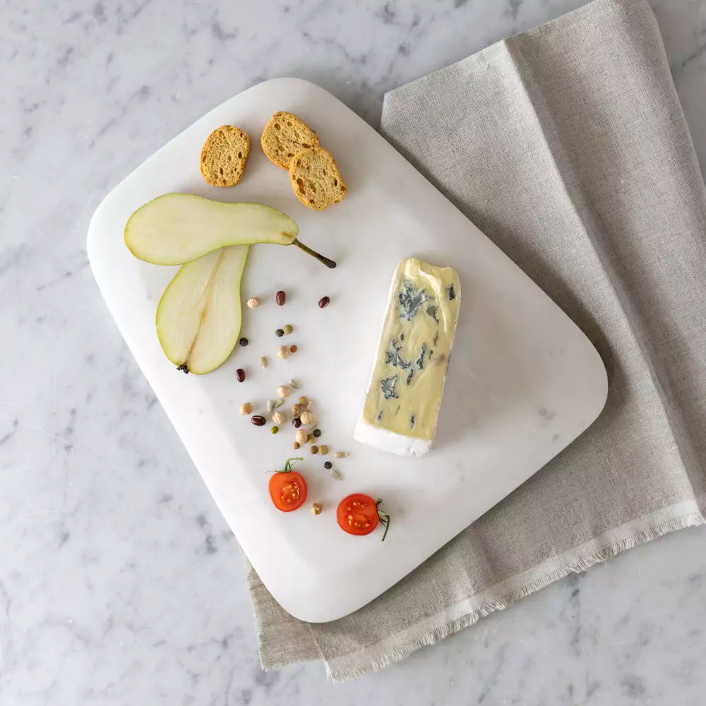 Large marble organic tray