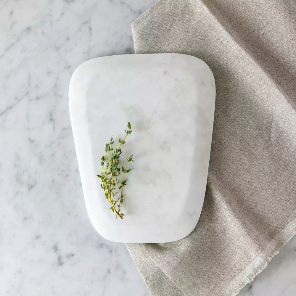Small marble organic tray