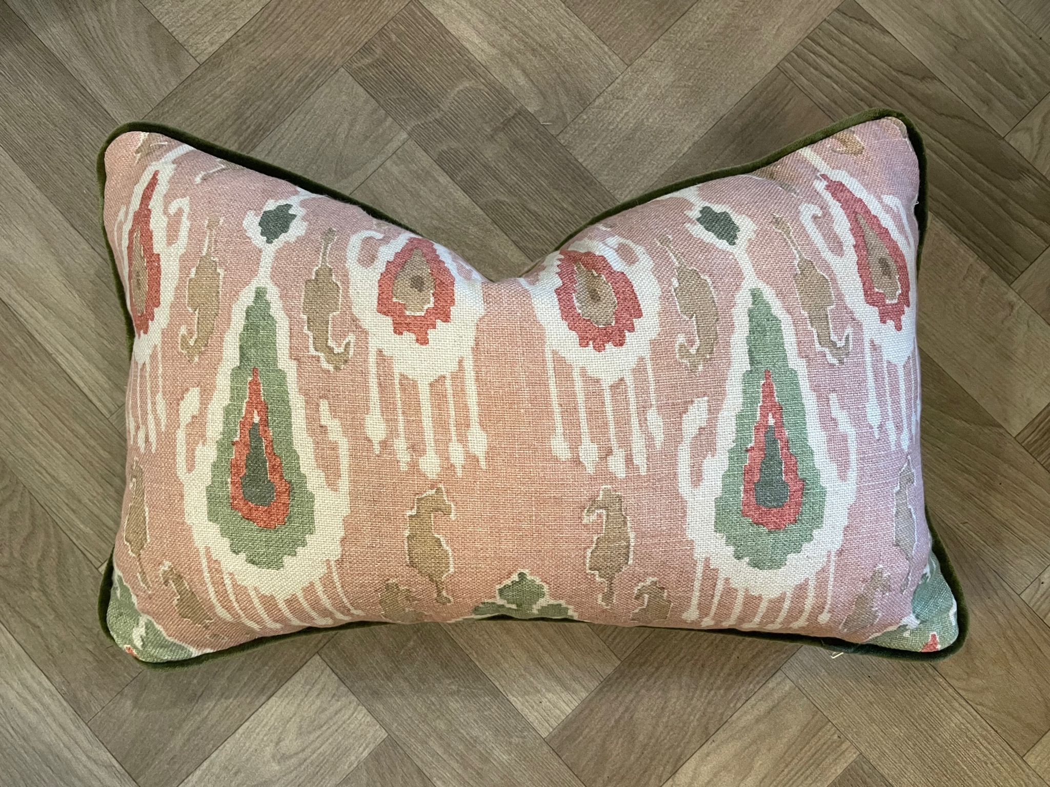 Bespoke - GP & J Baker lkat Blush Bolster Cushion