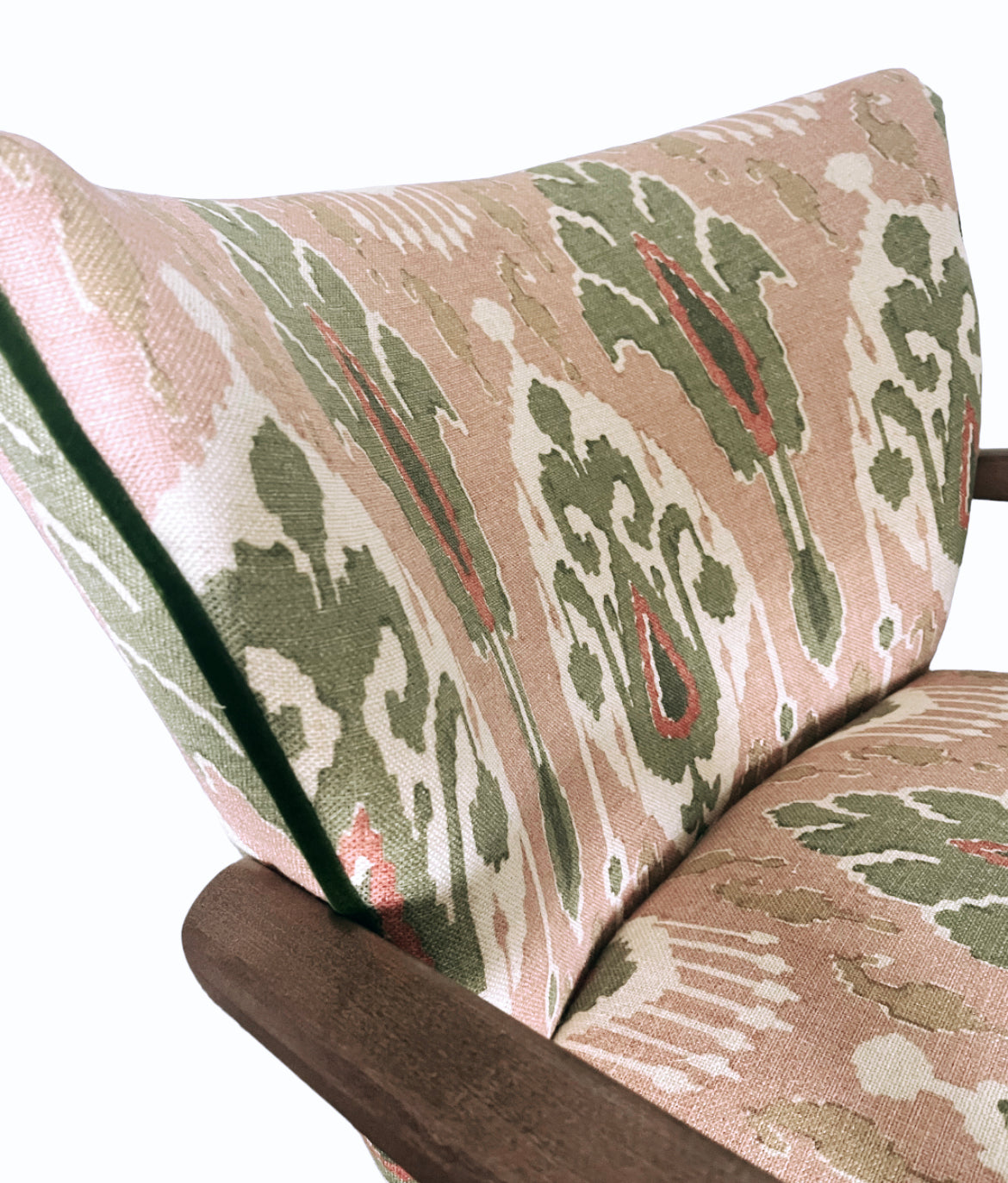 Miss Frieda - GP & J Baker Blush Ikat Chair - BESPOKE MADE TO ORDER