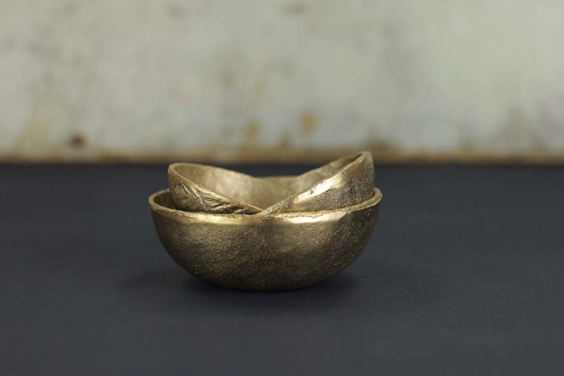 Jahi - Brushed Gold Bowl - Large