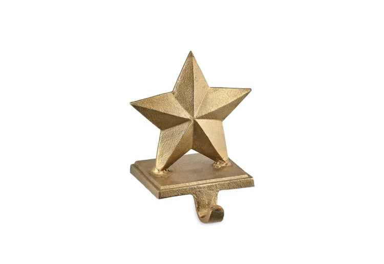 Kotta Stocking Star Holder Hanger - Antique Brass (One Size)