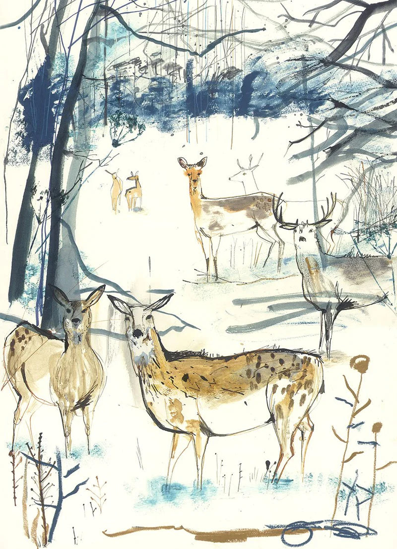 Sam Wilson The Herd - Unframed (PRINT ONLY)