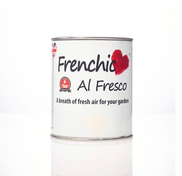 Frenchic Al Fresco paint - Cream Dream 750ml, - Bramley & White | Upholstery, Homewares & Furniture