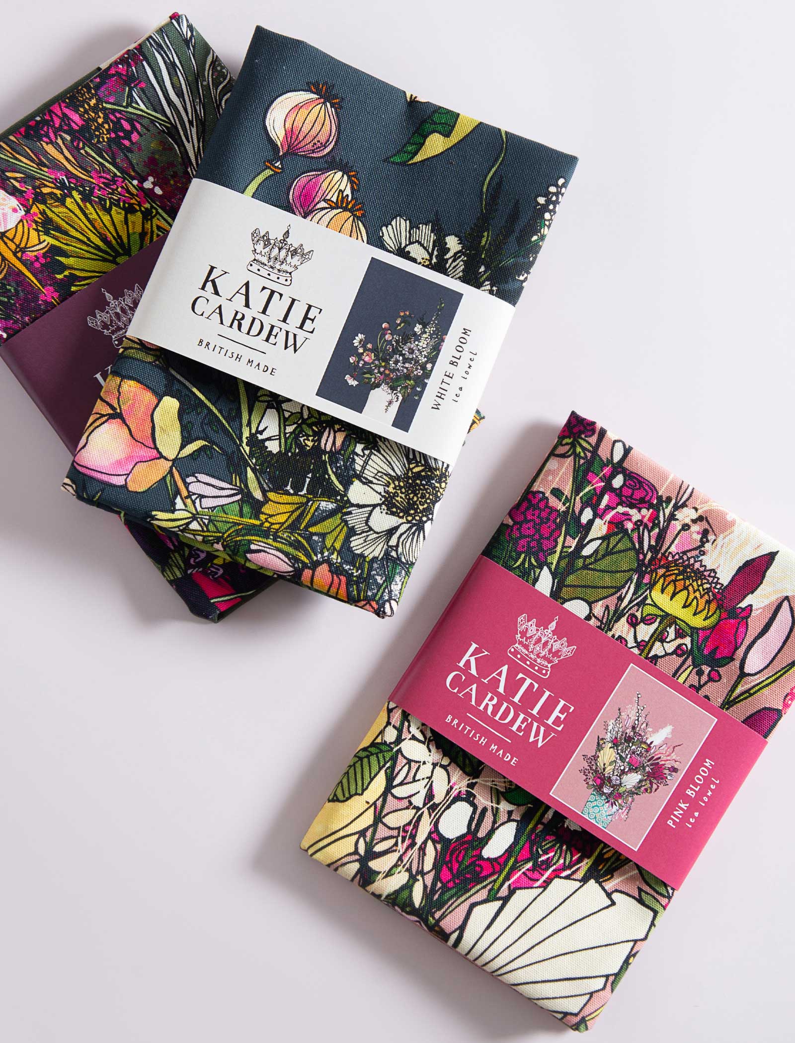 Autumn Blooms - Tea Towel