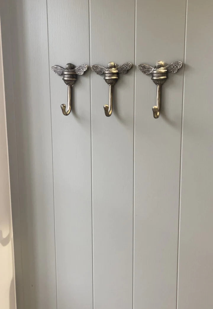 Bumblebee Coat Hook - Heritage Brass Bronze