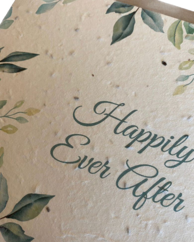Happily Ever After - Seed Paper Card
