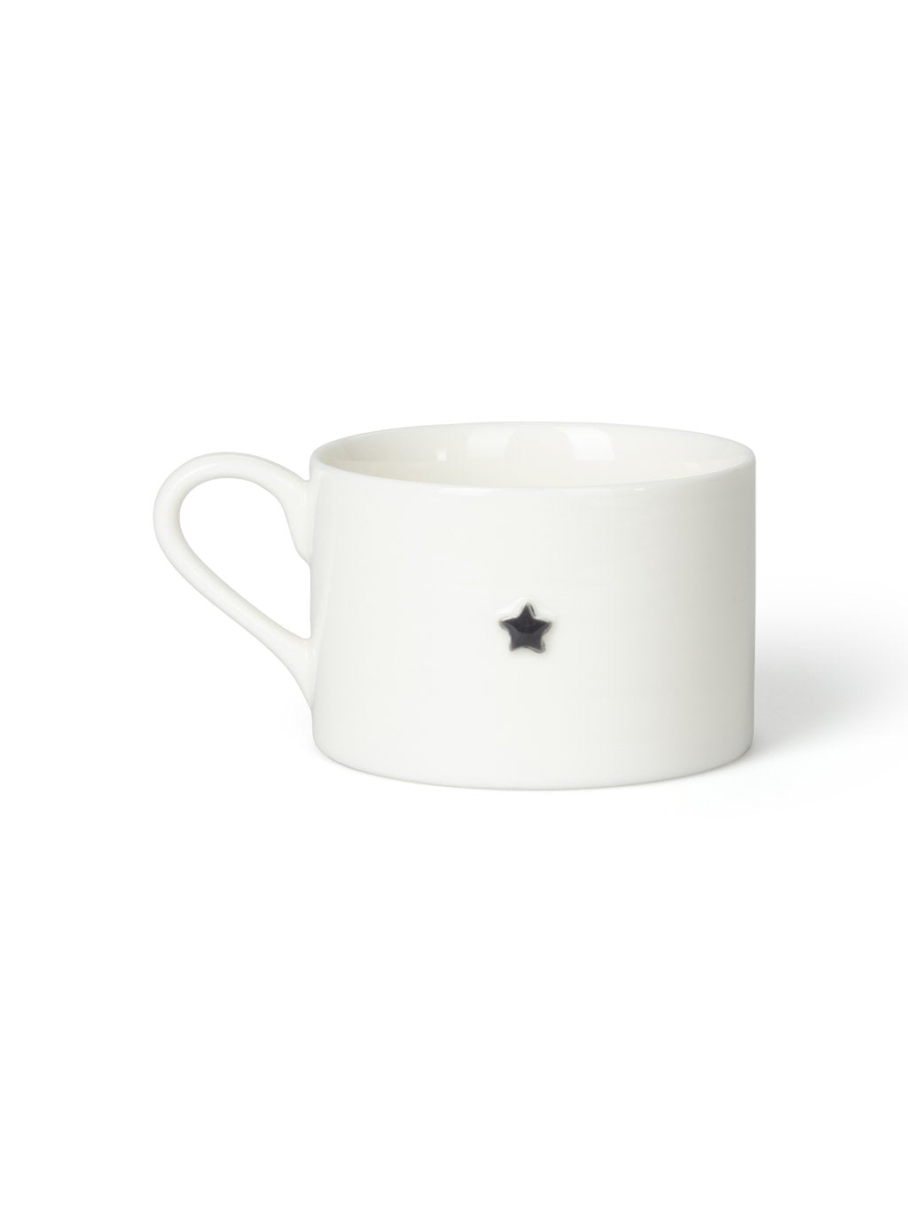 Chalk - White & Grey Star Mug