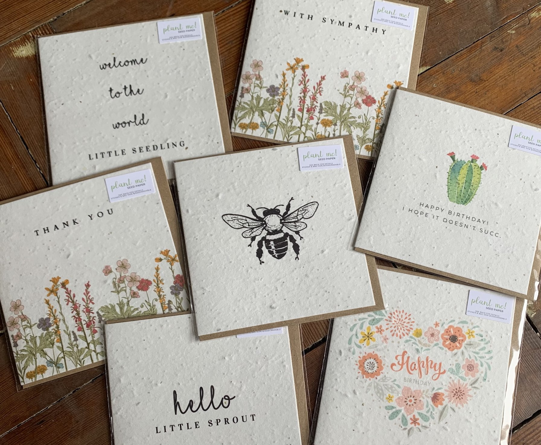 Hope Your Birthday Is Bloomin Splendid - Seed Paper Greetings Card