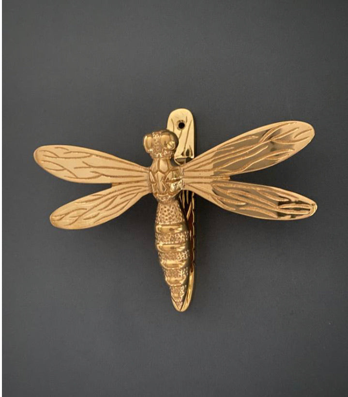 Door Knocker - Dragonfly (Brass) - BRASS007