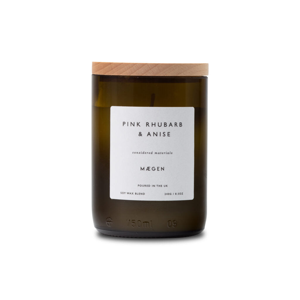 Maegen Considered Candle - Pink Rhubarb & Anise