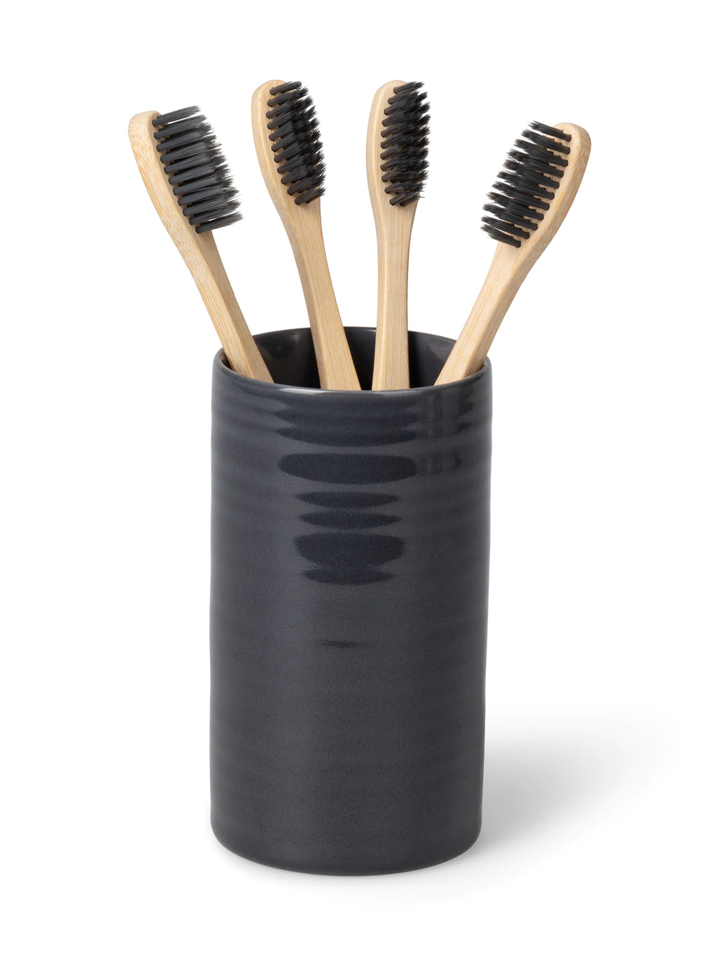 Chalk - Charcoal Tall Porcelain Pot