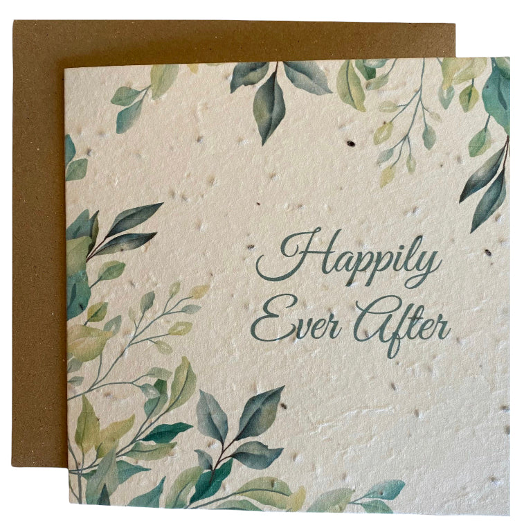 Happily Ever After - Seed Paper Card