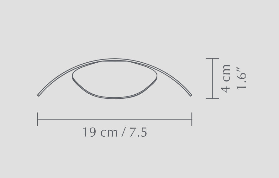 Forget Me Not (Mini Black) Shade and Rosette Mini Pendant Light