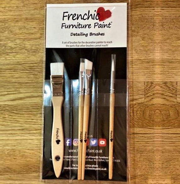 Frenchic detailing brushes, - Bramley & White | Upholstery, Homewares & Furniture