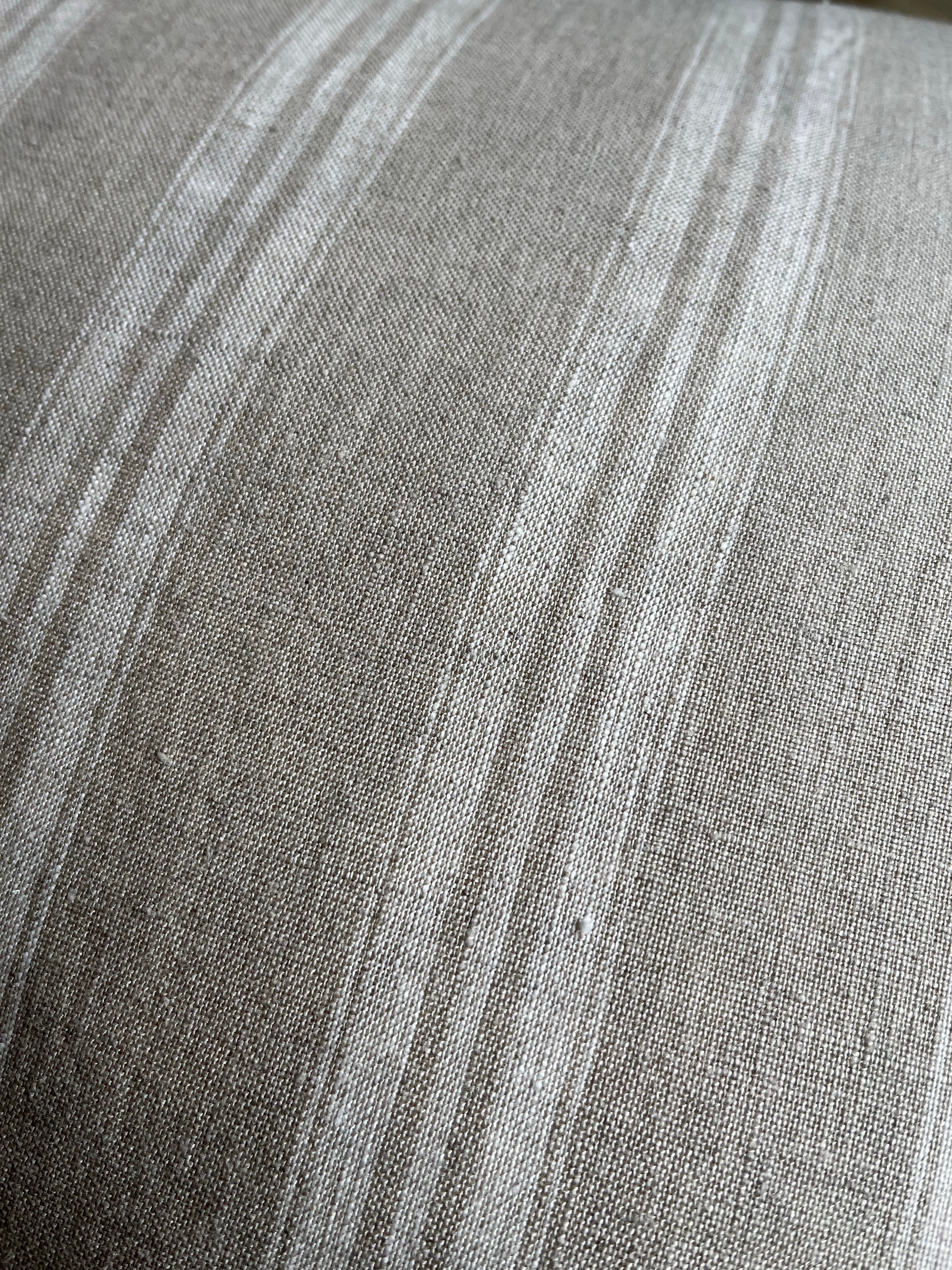 Bespoke - Linwood Danube Piped Cushion - Natural