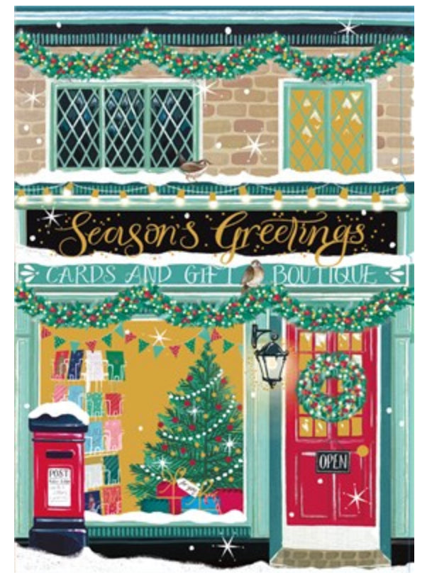 St Nicholas Street Shop Collection - Cards & Gift Boutique Christmas Card