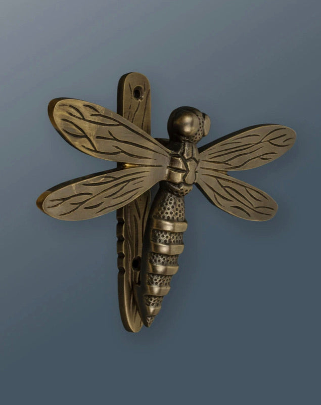 Door Knocker - Dragonfly (Bronze) - BRASS033