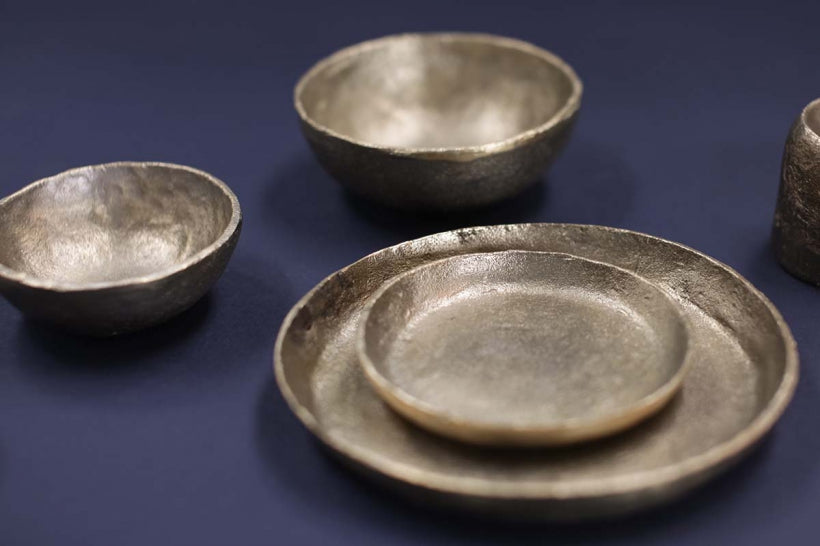 Jahi - Brushed Gold Bowl - Large