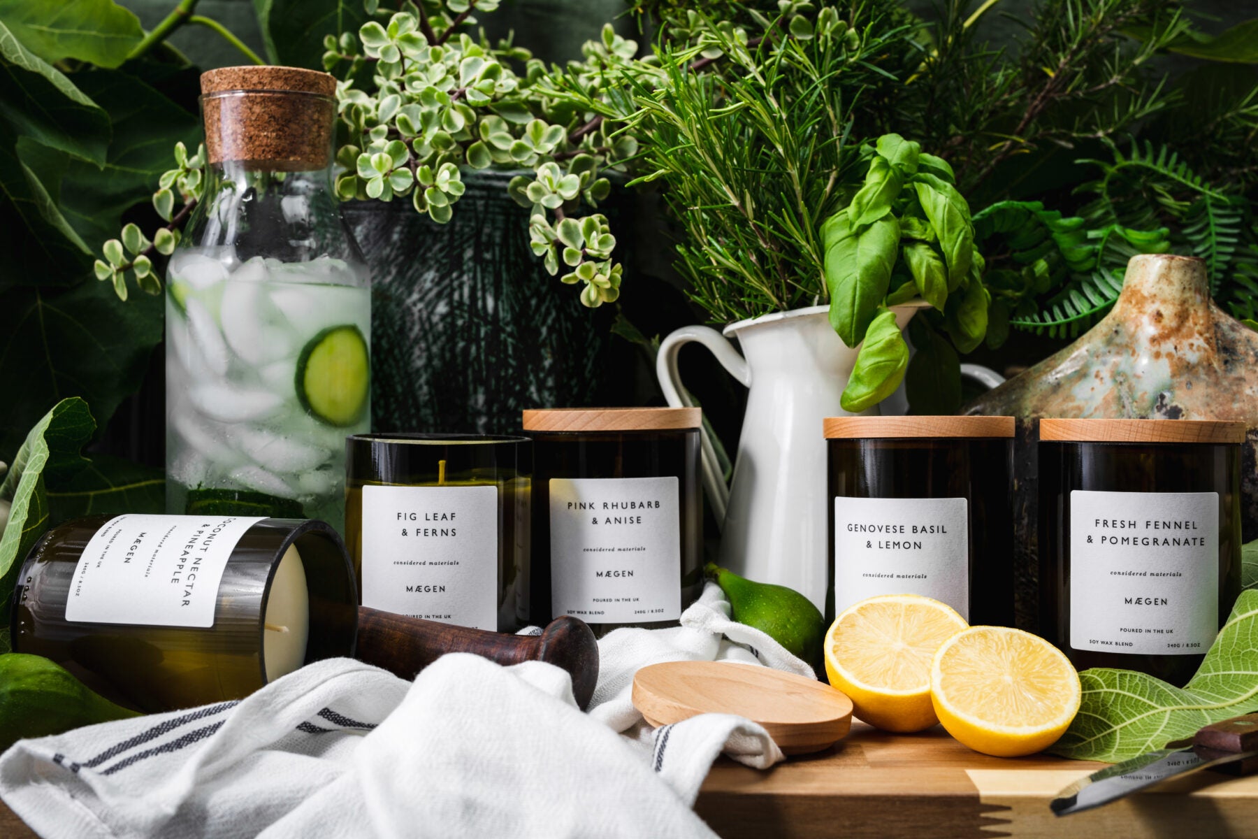 Maegen Considered Candle - Pink Rhubarb & Anise