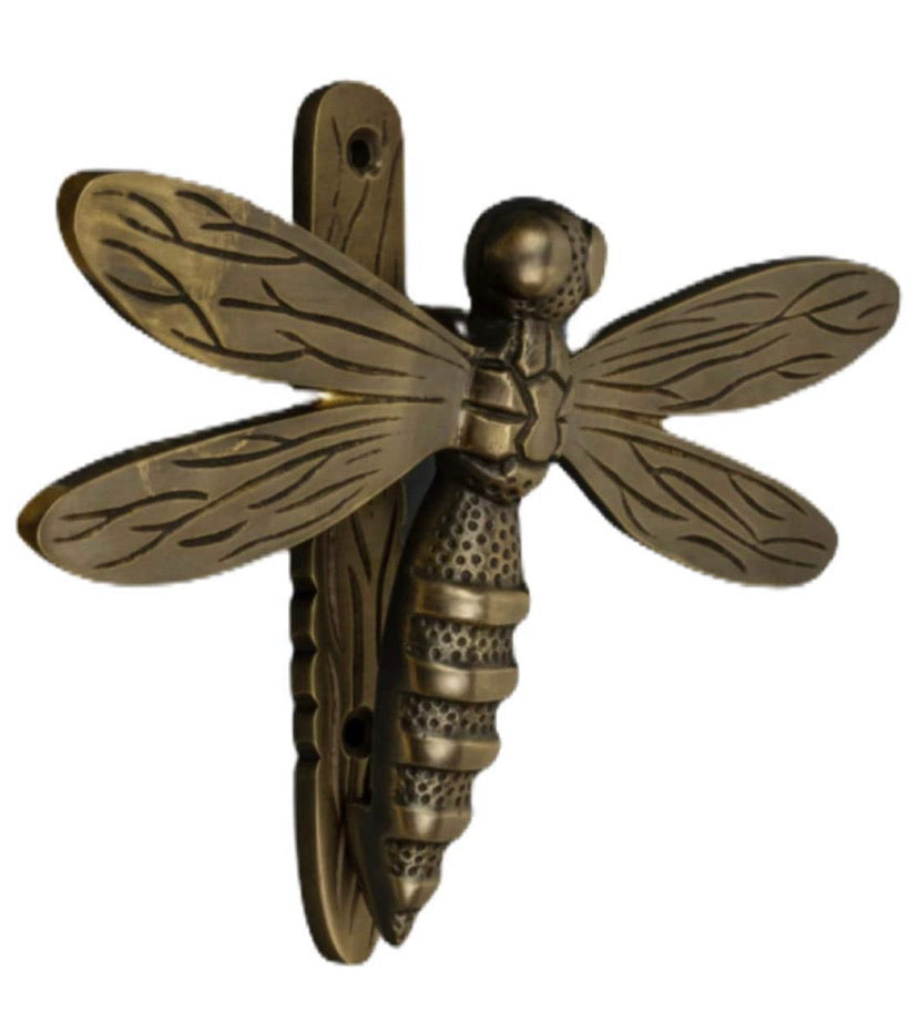 Door Knocker - Dragonfly (Bronze) - BRASS033